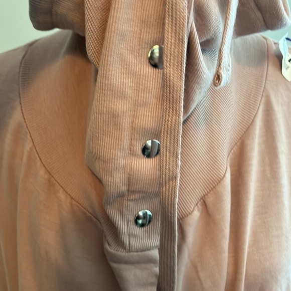 Forever 21 size XL snap button neck long sleeve sweater open front cardigan - Picture 2 of 6